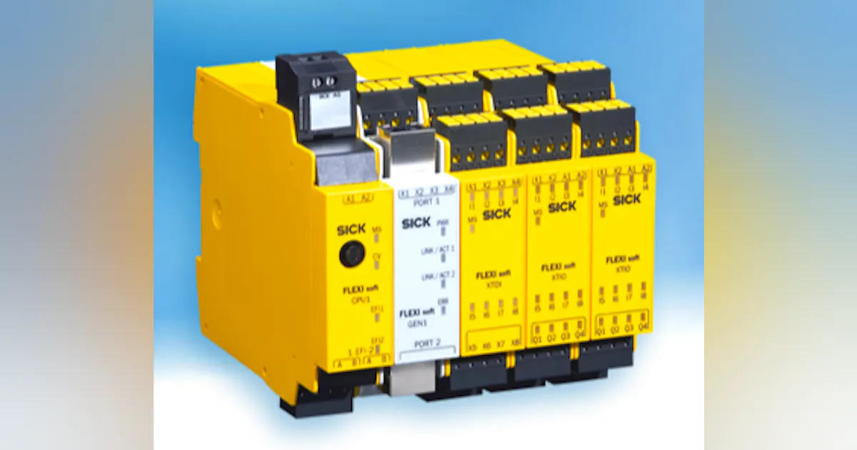 Flexi Soft Programmable Safety Controller | Automation World