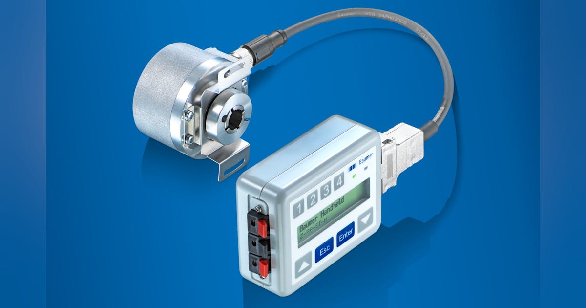 Baumer, Programmable encoders reduce cost and effort | Automation World