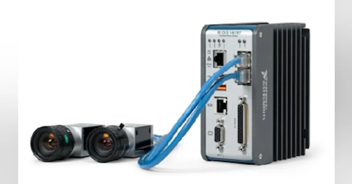 Ni Vision Development Module Camera NI: Rugged Compact Vision System for USB3 Vision Cameras | Automation World