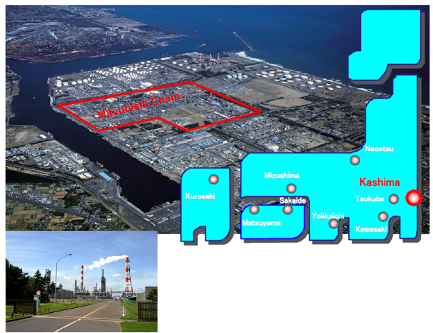Fig 1 Kashima Plant of Mitsubishi Chemical Corporation