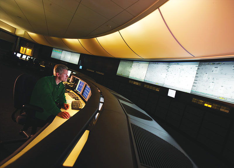 Mobile devices can provide complementary operational monitoring. Photo source: Emerson Process Management