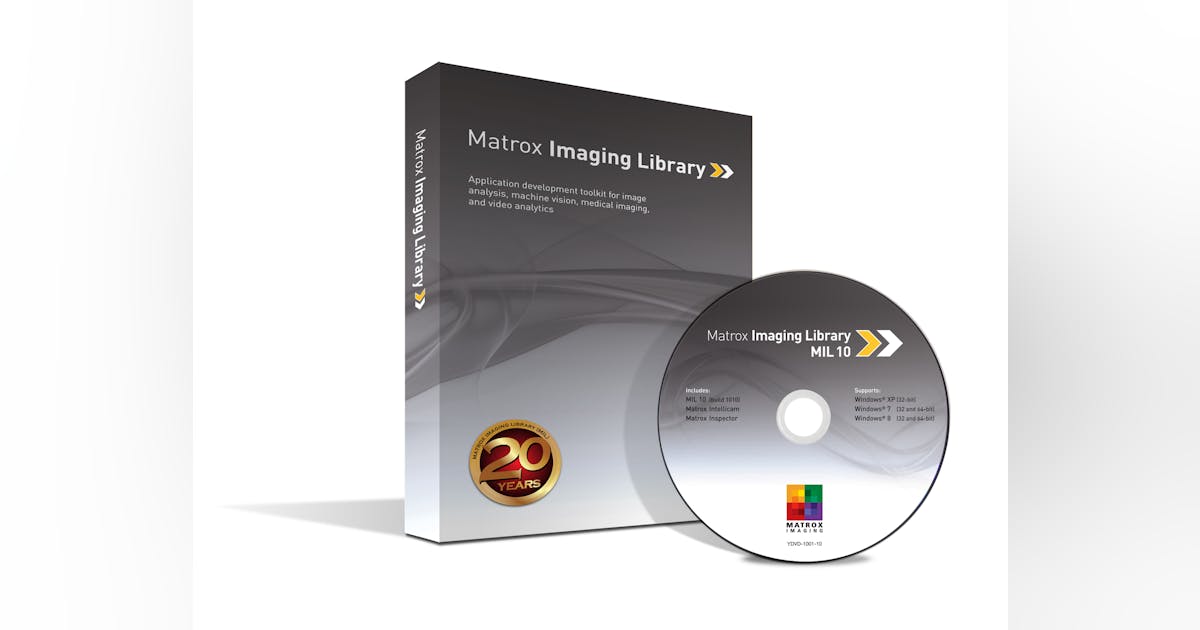 Major Update to Matrox Imaging Library (MIL) Vision Software Announced ...