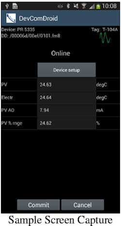 Procomsol Industrial App for HART Instruments Procomsol Industrial App for HART Instruments