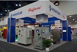 Pentair&apos;s booth at Rockwell Automation Fair