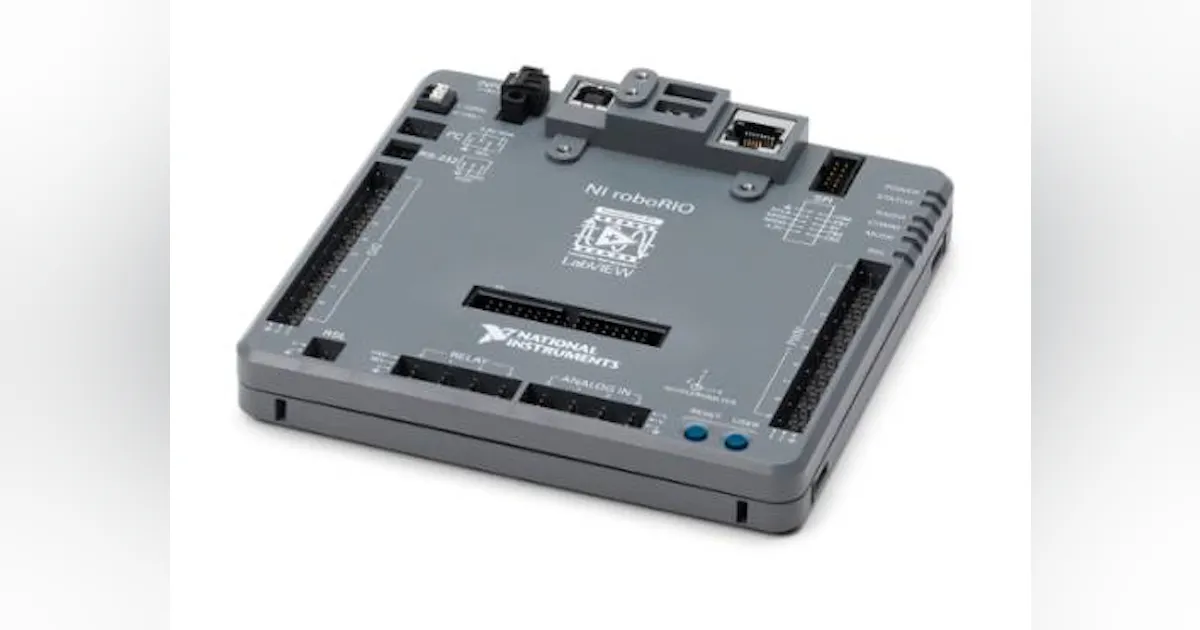 Introducing roboRIO, the Next Step in Student Robotics | Automation World