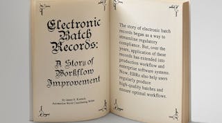 Electronic Batch Records: A Story of Workflow Improvement