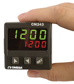 OMEGA ENGINEERING CN243 1/16 DIN Temperature Process Controller Image OMEGA ENGINEERING CN243 1/16 DIN Temperature Process Controller Image