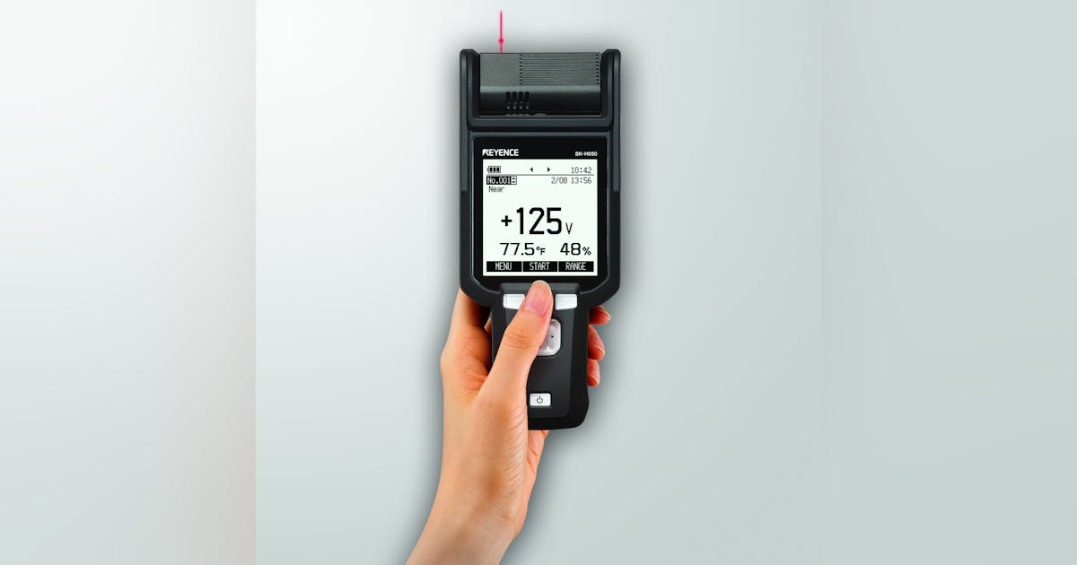 Keyence Releases NEW Multi-Function Static Meter | Automation World