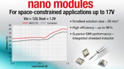TI's simple switcher nano modules image TI's simple switcher nano modules image