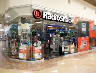 Radio Shack store in mall. Source: Wikipedia
