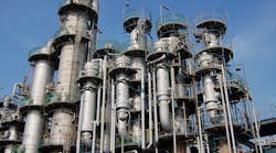 Mitsubishi’s chemical plant in Kashima, Japan, produces more than 380,000 tons of ethylene each year. Mitsubishi’s chemical plant in Kashima, Japan, produces more than 380,000 tons of ethylene each year.