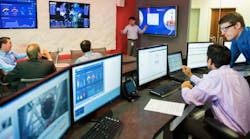A view inside Honeywell&apos;s Industrial Cyber Security Lab in Duluth, Ga.