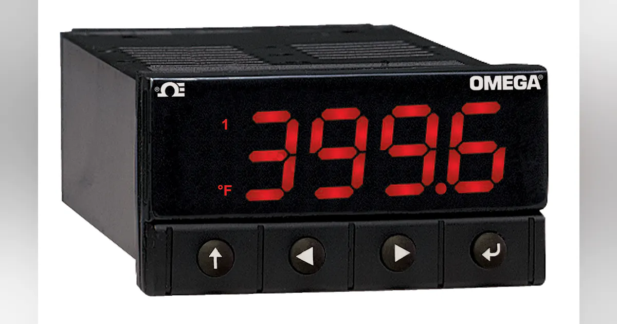 Omega Encoder Display Omega at Sensors Expo! | Automation World