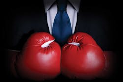 Aw 63426 Boxing Gloves Businessman