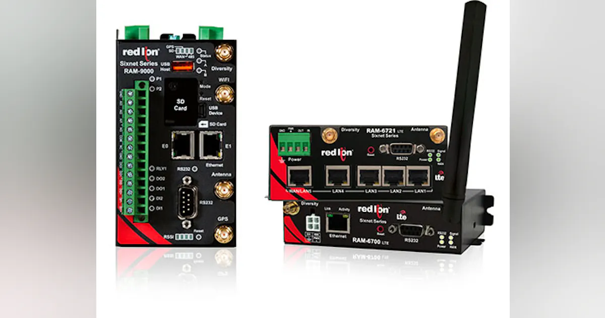 Enhanced Control with Sixnet Series RAM Cellular RTUs | Automation World