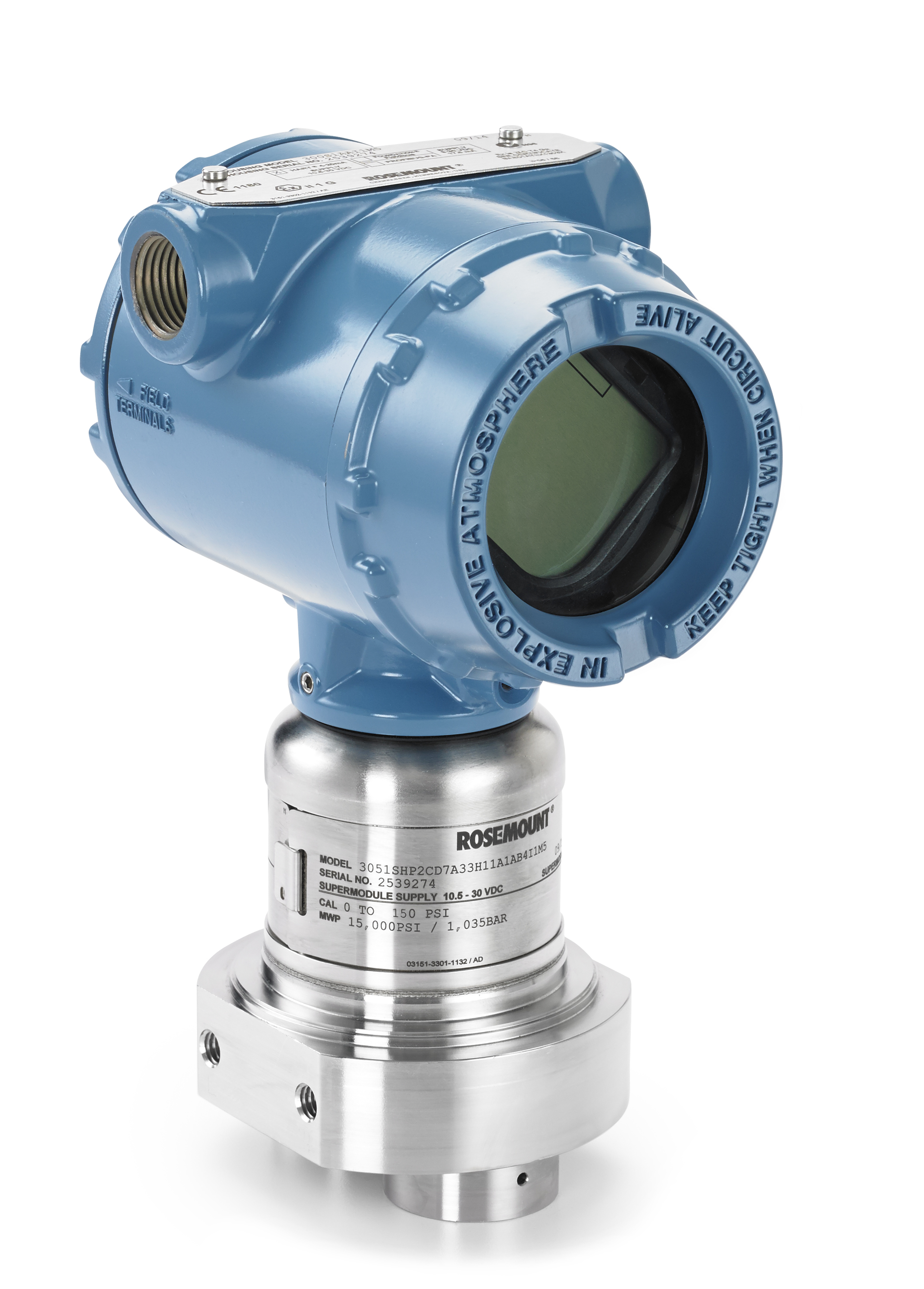 Rosemount 3051S High Static Differential Pressure Transmitter