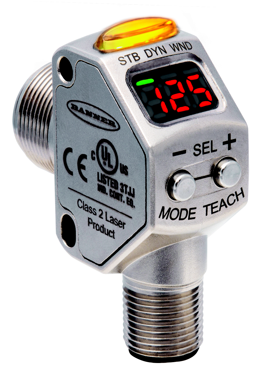 BannerQ3XLaserContrastSensor