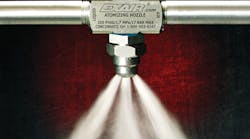 EXAIR&apos;s new internal mix atomizing spray nozzle