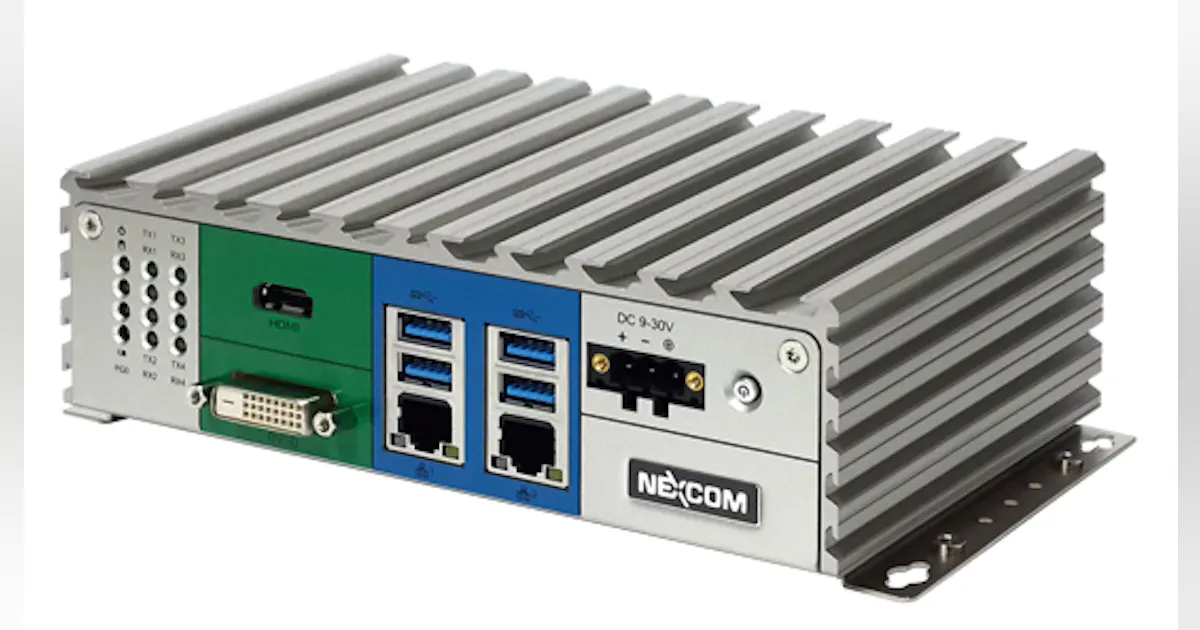 Nexcom Cpu Nexcom: All-in- One Compact Fanless Computer | Automation World