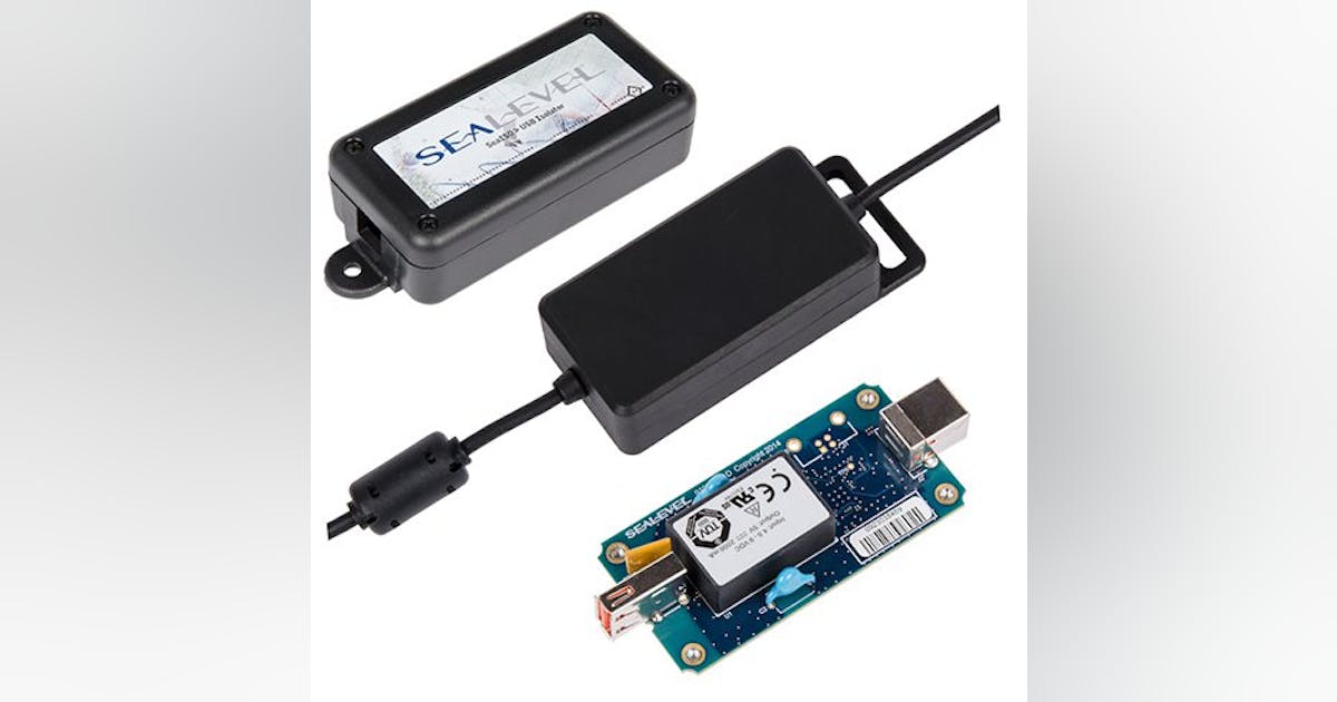 Sealevel's SeaISO UL Recognized, Medical-Grade USB Isolators Protect ...