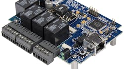 Sealevel Systems&apos; eI/O Ethernet digital I/O board for embedded OEM applications.