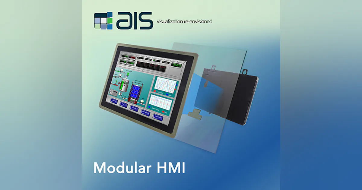 AIS’s Smart Industrial HMI “Modular Design Scheme” Video Shows Both ...