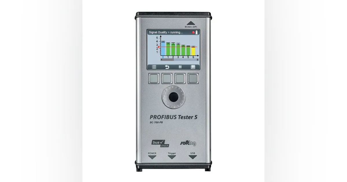 Softing: Software Update for PROFIBUS Tester | Automation World