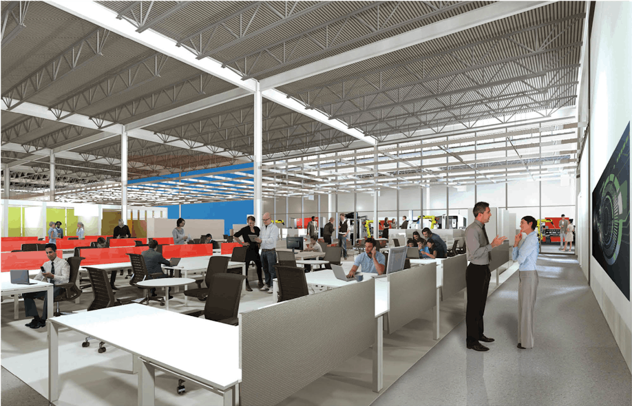 Interior view of DMDII. Source: City of Chicago