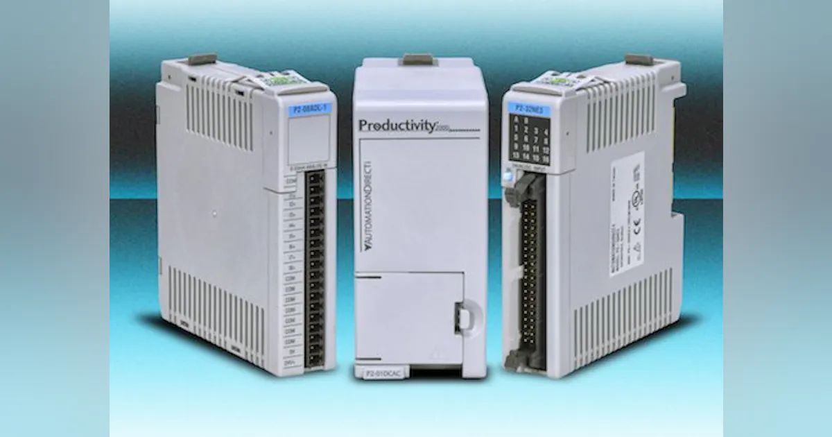 AutomationDirect adds Lower-Resolution Analog Modules to ...