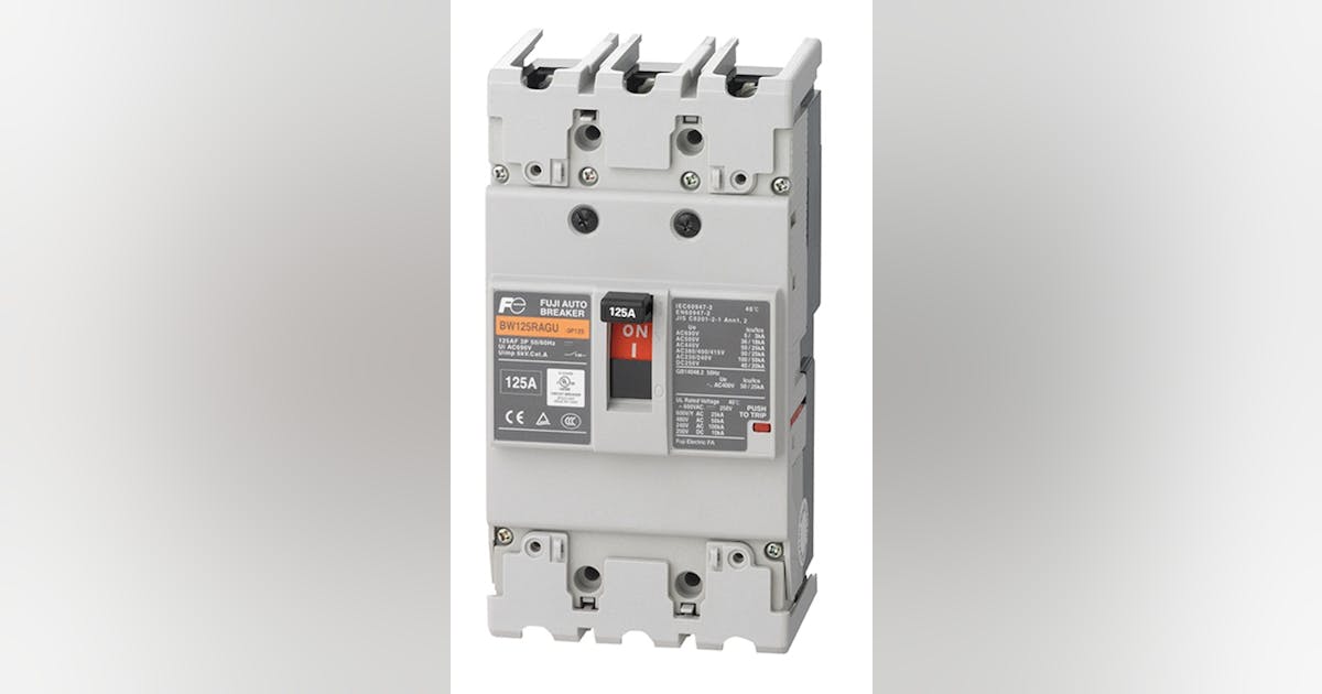 Fuji Electric GTwin Series Molded Case Circuit Breakers Automation World