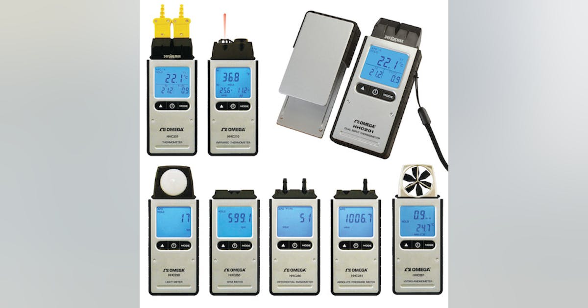 OMEGA Introduces the New Compact Series of Handheld Meters for Test ...
