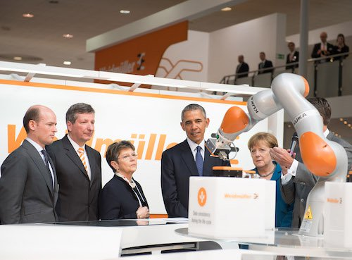 Aw 100640 Weidmuller President Obama And Chancellor Merkel Hannovermesse2016