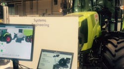The next-generation CLAAS tractor built using Dassault Syst&egrave;mes&apos; 3DExperience.