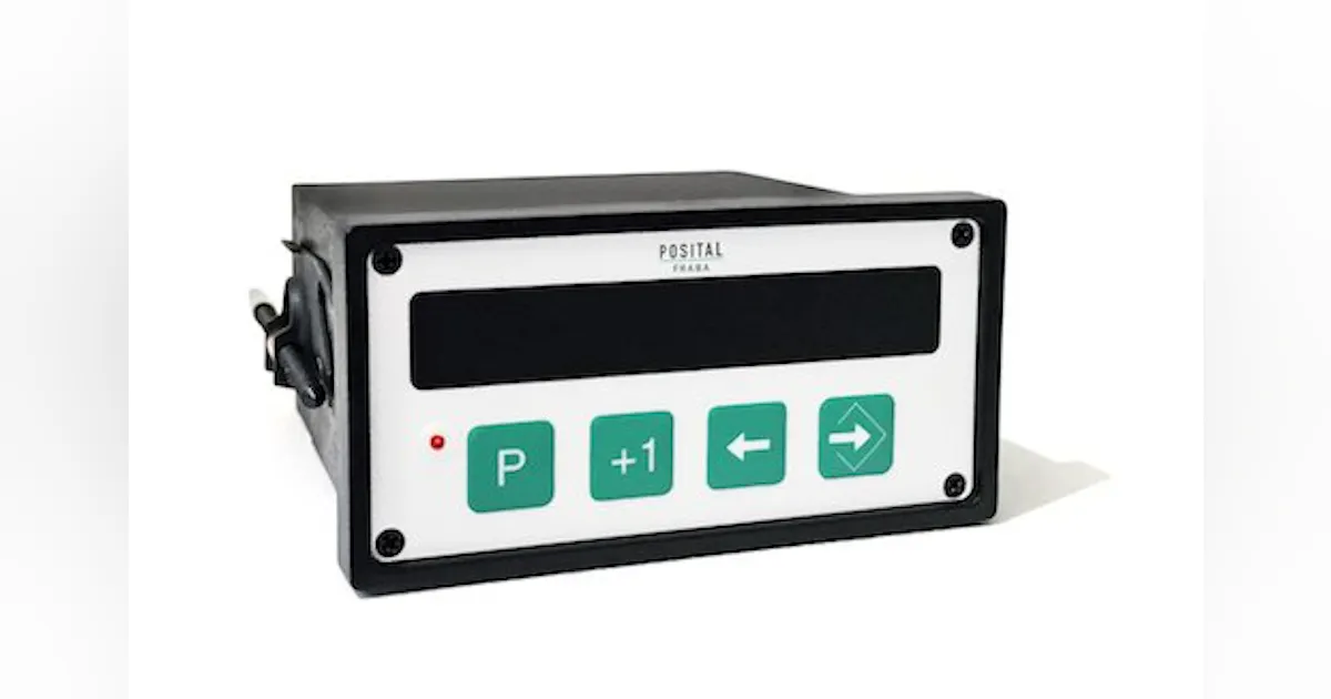 POSITAL Announces Versatile Display Units for Rotary Encoders ...