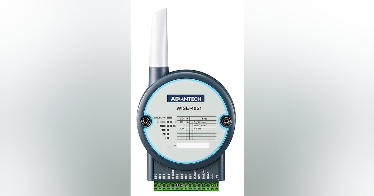 RS-485 Wireless I/O Module | Automation World