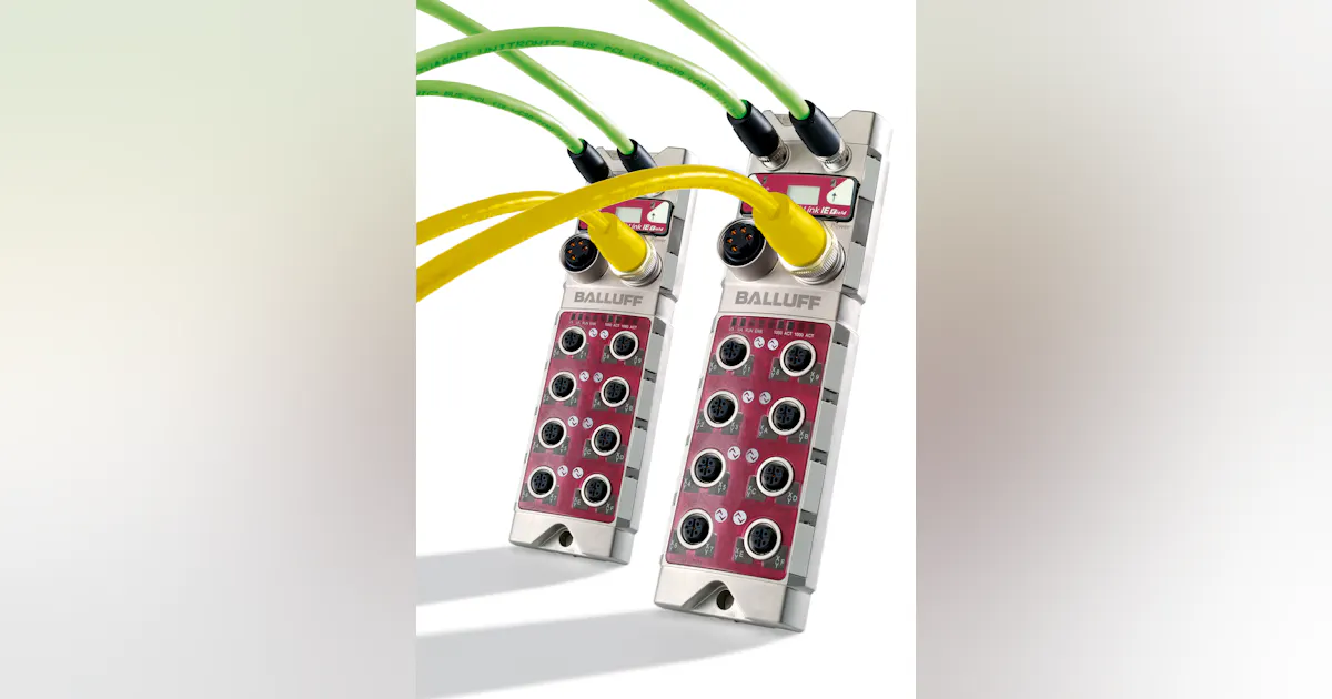 CC-Link IE Field Machine Mount I/O blocks | Automation World