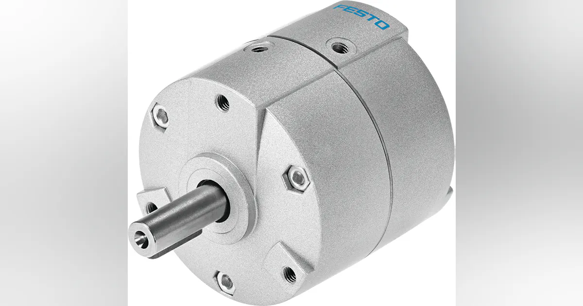 Pneumatic Rotor Drive Semi-Rotary Pneumatic Drive | Automation World