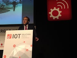Moxa&apos;s Tom Nuth at the IoT Solutions World Congress 2016