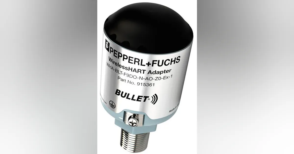 The BULLET Proof Adapter for Explosive Environments | Automation World