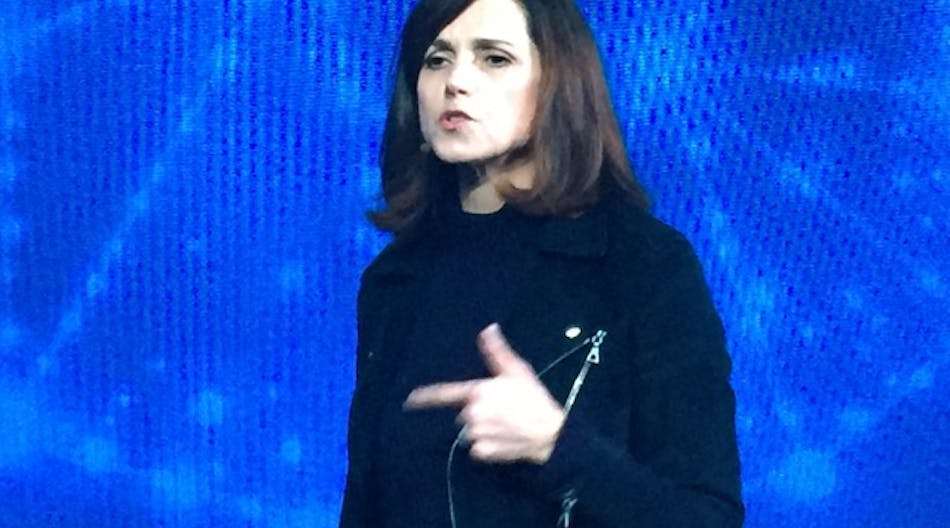 GE&apos;s Beth Comstock at Minds + Machines 2016