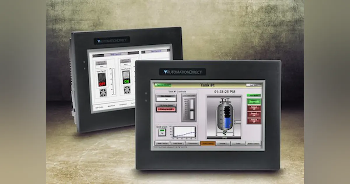 AutomationDirect Adds Widescreen Touch Panel to the C-more HMI Line ...