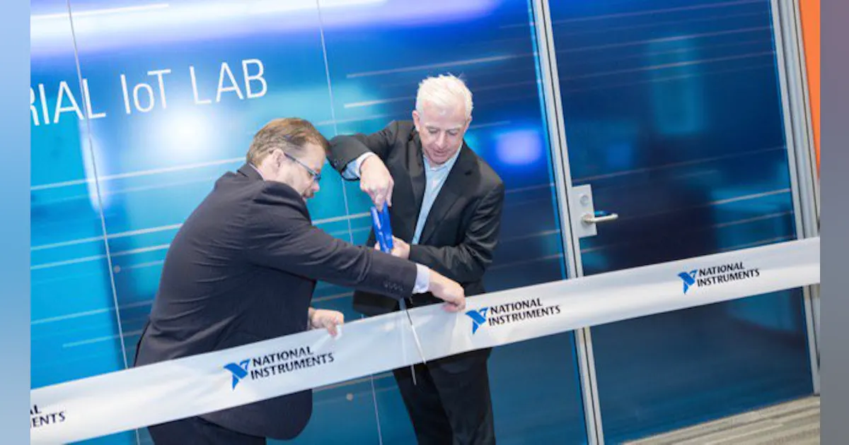 National Instruments Lab National Instruments Opens Industrial IoT Lab | Automation World