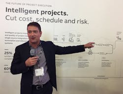 “The oil and gas and chemical industries are wrought with cost overruns,” noted Dan Overly, ABB’s head of project management—oil, gas and chemicals. Intelligent Projects can reduce engineering hours by 30 percent. “The oil and gas and chemical industries are wrought with cost overruns,” noted Dan Overly, ABB’s head of project management—oil, gas and chemicals. Intelligent Projects can reduce engineering hours by 30 percent.