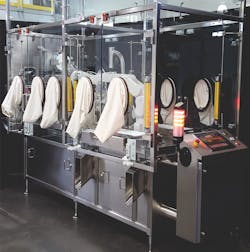 TaskMate SF20 robotic syringe filler. TaskMate SF20 robotic syringe filler.