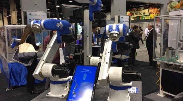 TM Robotics&apos; TVM line of 6-axis robots