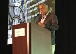 Siemens' Raj Batra at the 2017 Siemens Automation Summit Siemens' Raj Batra at the 2017 Siemens Automation Summit