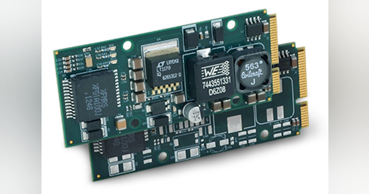 Ethernet Communication Modules Offer Optional Power Over Ethernet ...