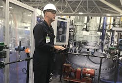 A demonstration of the Digital Workforce Experience at Emerson Exchange. A demonstration of the Digital Workforce Experience at Emerson Exchange.