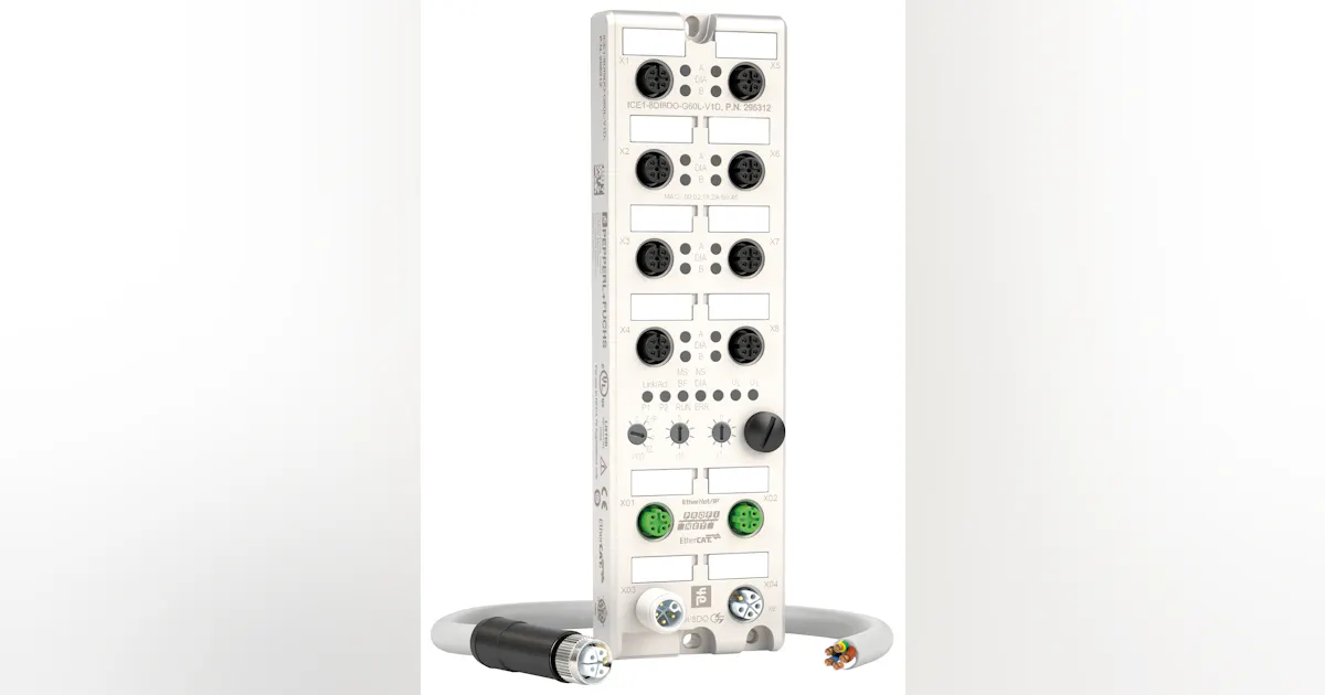 Ethernet I/O Modules with Multiprotocol Functionality and M12 Power ...