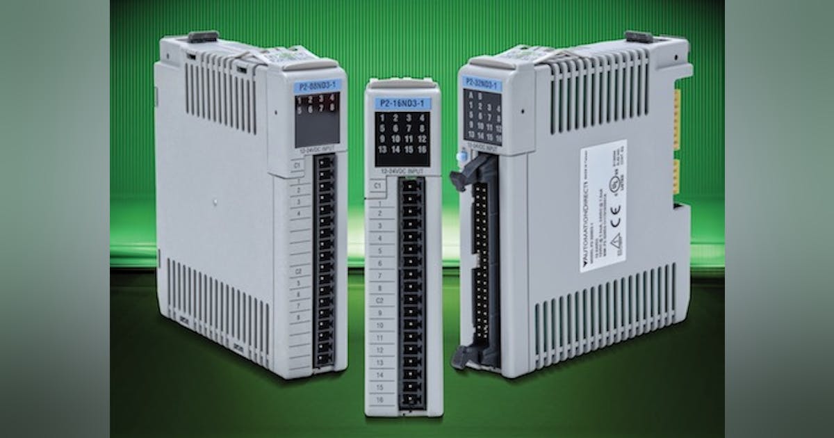 More Productivity2000 PLC Discrete I/O Modules Added by ...